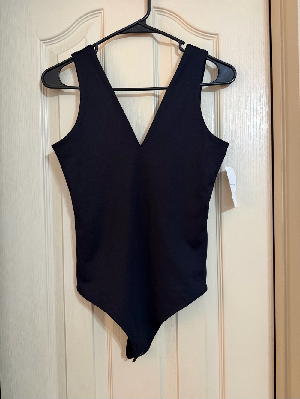 NWT Abercrombie & Fitch Soft A&F Collection Black Bodysuit